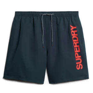 Superdry Sport Graphic 17 Swim Short Blu