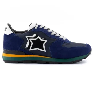 Atlantic Stars Sneakers Casual Lacci Sport Fashion Style Blu Uomo