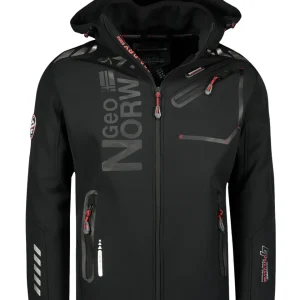 Geographical Norway Giacca Invernale Rainman Con Cappuccio Nero/Nero Uomo