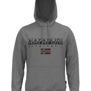 Napapijri Cappuccio Ayas Cotone Grigio