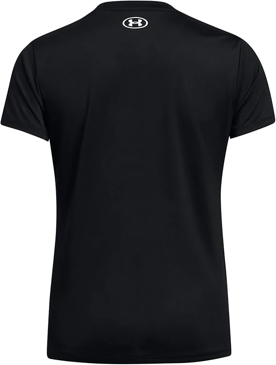 Under Armour t-shirt donna elasticizzata allenamento UA Tech ad asciugatura rapida nero - immagine 4
