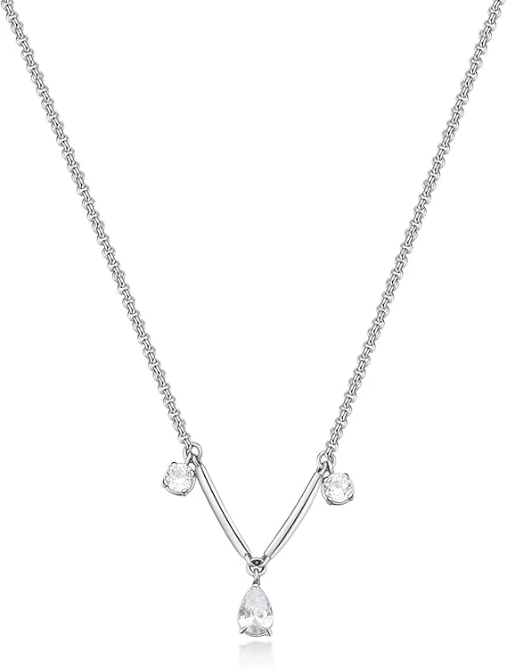 Brosway Collana Donna Acciaio e Cubic Zirconia | Collezione Affinity - BFF178