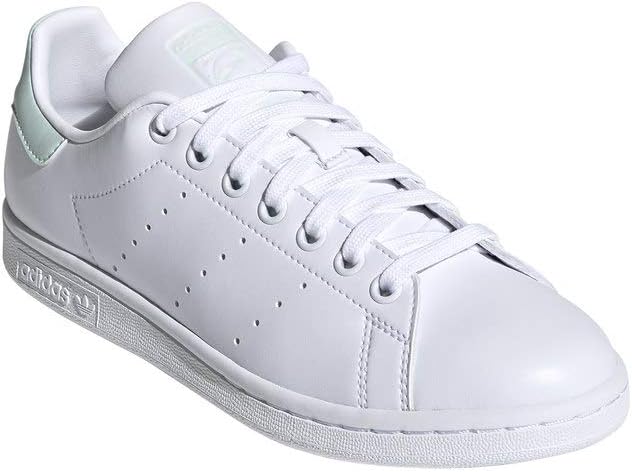 Adidas Sneaker Stan Smith W in Pelle Bianco Verde Nero Donna - immagine 6