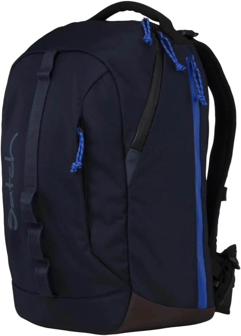Satch Zaino scuola CONNEXT porta pc laptop Ergonomico Impermeabile Dark Blue 22 litri - immagine 8