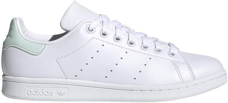 Adidas Sneaker Stan Smith W in Pelle Bianco Verde Nero Donna