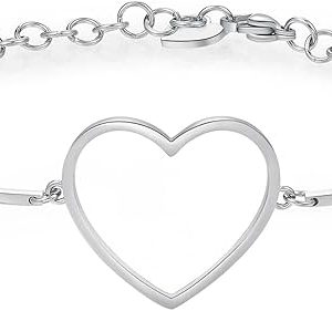 Brosway Bracciale Donna in Acciaio con Simbolo Cuore | Collezione Chakra - BHK256
