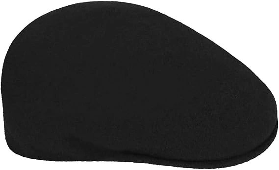 Kangol Cappello Coppola 504 Iconico in Lana Nero Unisex - immagine 5