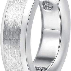 Brosway Orecchino uomo a Cerchio in Acciaio Collezione INK - BIK21