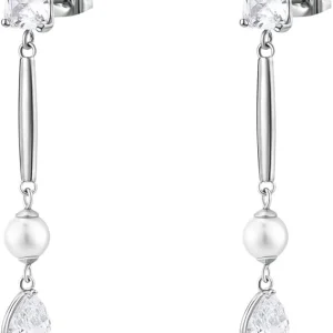 Brosway Orecchini Donna Acciaio e Perle | Collezione AFFINITY - BFF194