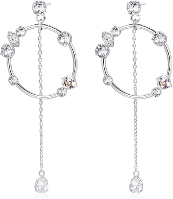 Brosway Orecchini a cerchio Donna in Ottone e Cristalli - Collezione AFFINITY - BFF95