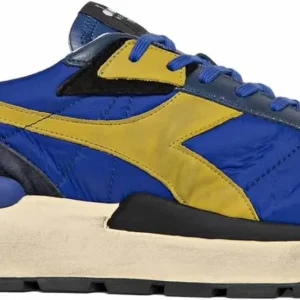 Diadora Heritage Sneaker Mercury Elite in Pelle Blu Regista Unisex