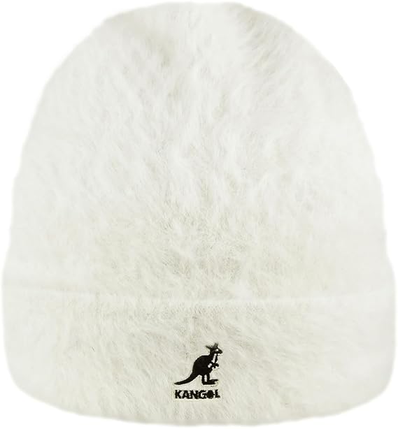 Kangol Berretto Cuffia Furgora Misto Angora Nylon Bianco Avorio Unisex - immagine 5
