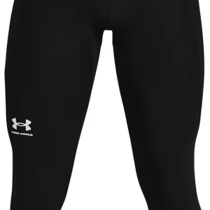 Under Armour leggins compressione pantaloni allenamento corsa uomo men 3/4 palestra nero