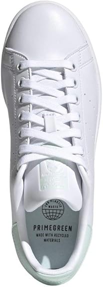 Adidas Sneaker Stan Smith W in Pelle Bianco Verde Nero Donna - immagine 5
