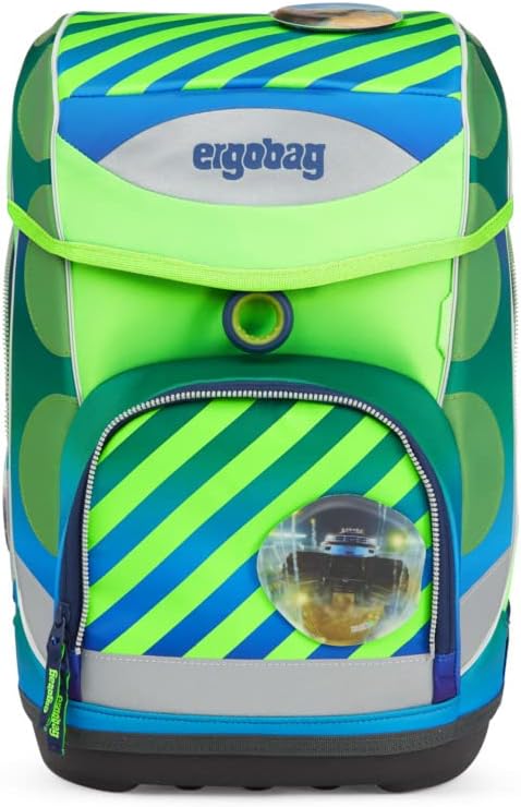 Ergobag Ergonomico SET 7 PEZZI portapenne zaino borsa astuccio borraccia Eco - immagine 4