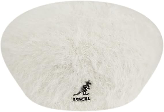 Kangol Cappello Furgora 504 Iconico in Misto Angora e Acrilico Bianco Avorio Unisex - immagine 3