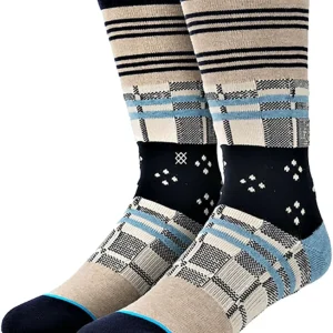 Stance Calze Top Stitch Marrone Uomo