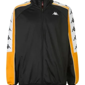 Kappa Maglia Tuta Nero in Poliestere