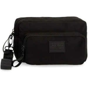 Pepe Jeans Clutch Washbag Toilet Bag Nero Unisex