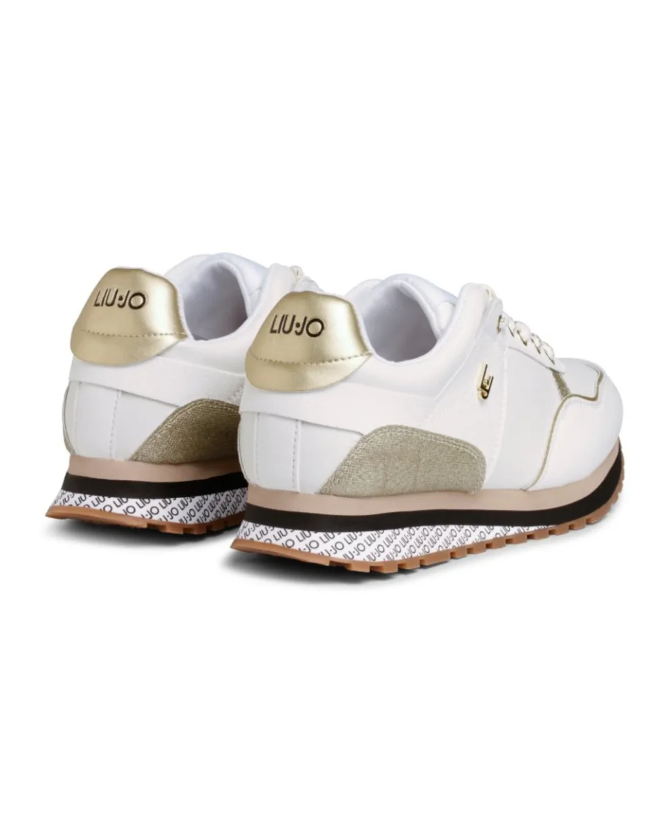 Liu Jo Sneakers Wonder 249 Bianco/Oro - immagine 4