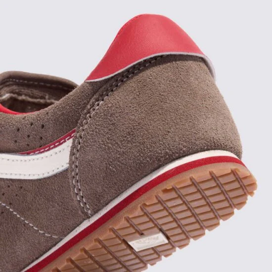 Vans Scarpa Super Lowpro Tomaia in Suede Marroncino Walnut Unisex - immagine 5