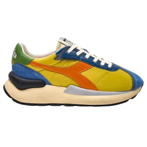 Diadora Heritage Sneaker Mercury Elite in Pelle Giallo Vecchio Oro Unisex