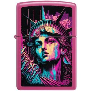 Zippo accendino dragone Special Limited Edition Multicolore 48916 statua liberta'