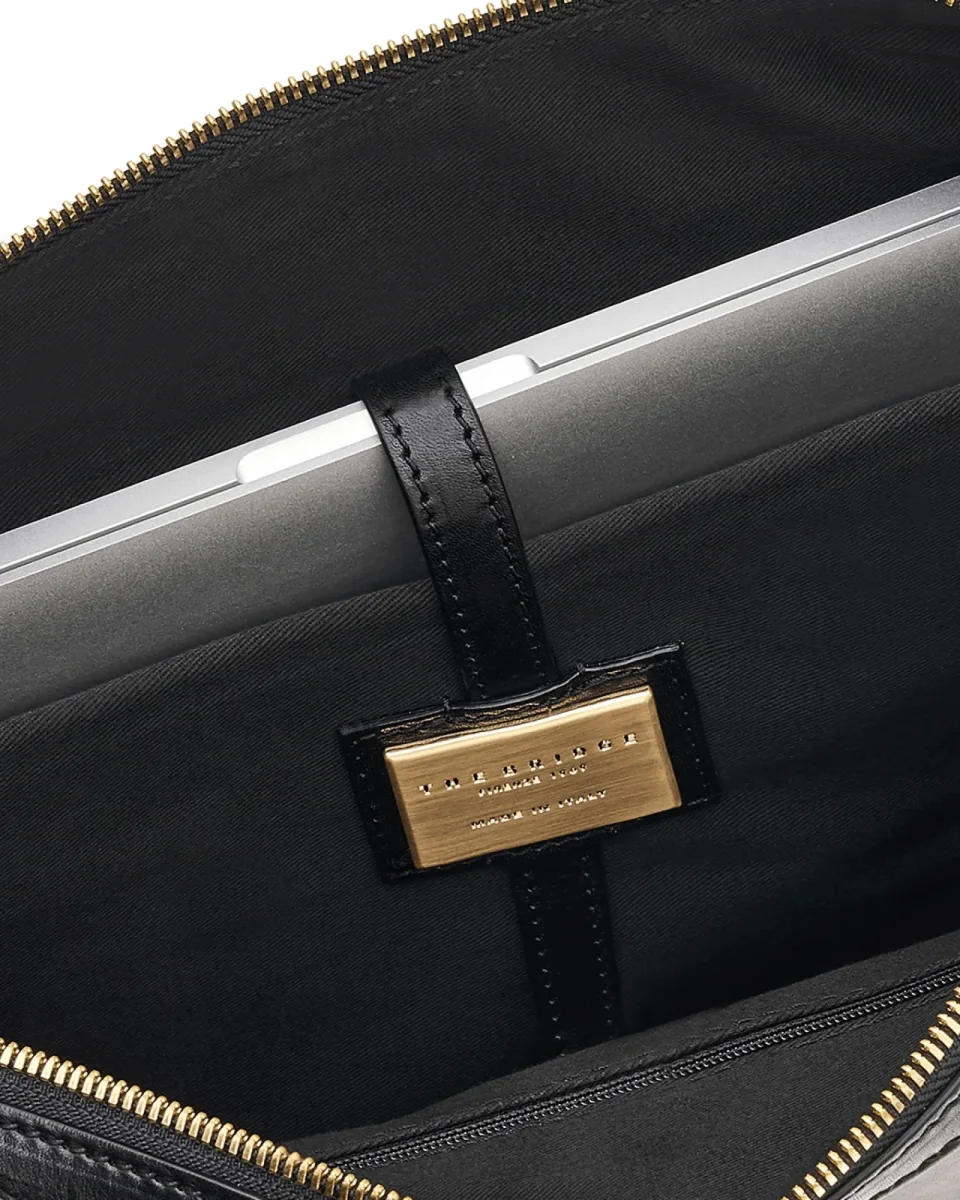 The Bridge Tracolla Spalla Cartella Porta Pc Viaggio Trolley Nero Donna - immagine 4