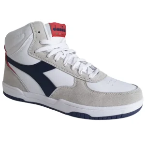 Diadora Sneakers Raptor High Pelle/Canvas Grigio