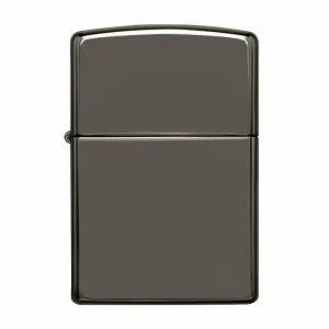 Zippo Accendino nero Pvd Gray Ice Grigio 28378