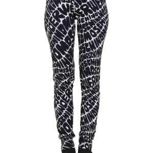 Moschino Leggings Fantasy Print Nero Donna