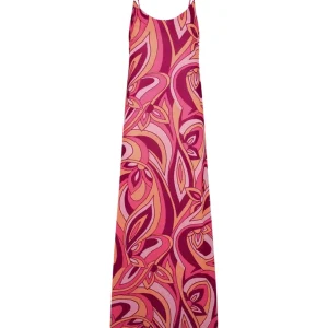 Mefui Vestito Lungo 'wet' Rosso Donna