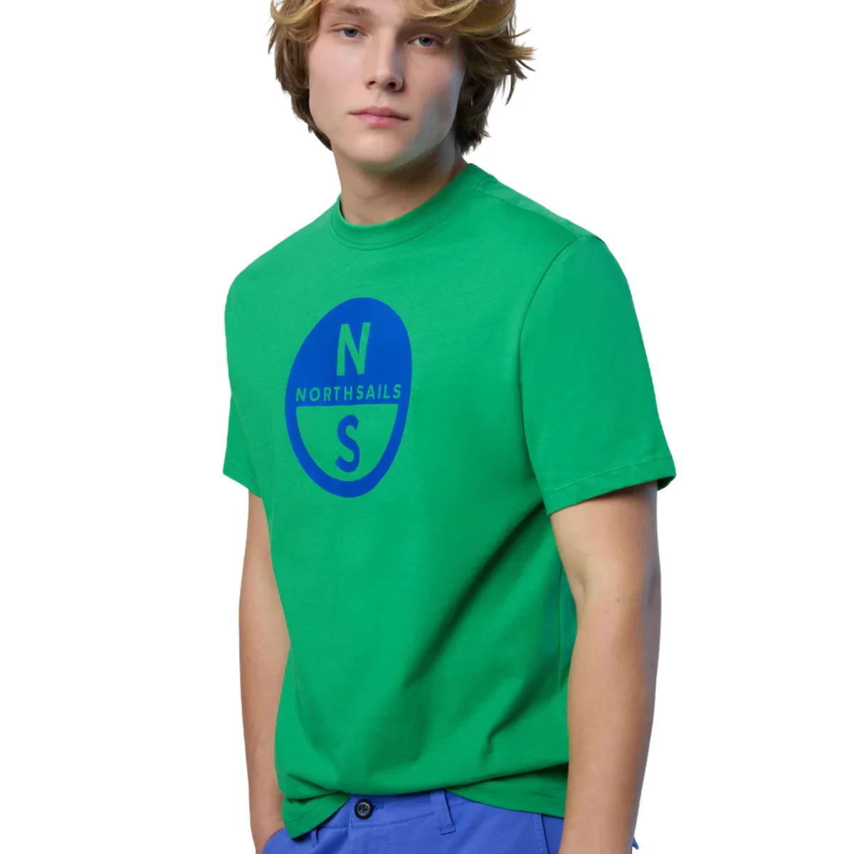 North Sails T-shirt maglia maglietta 692972 BASIC Big Logo 0460 - immagine 6