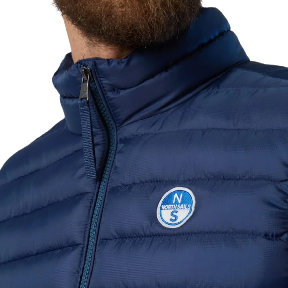 North Sails Gilet Smanicato Zip Crozet Vest tecnico outdoor antivento Tech 603272 0787 - immagine 6