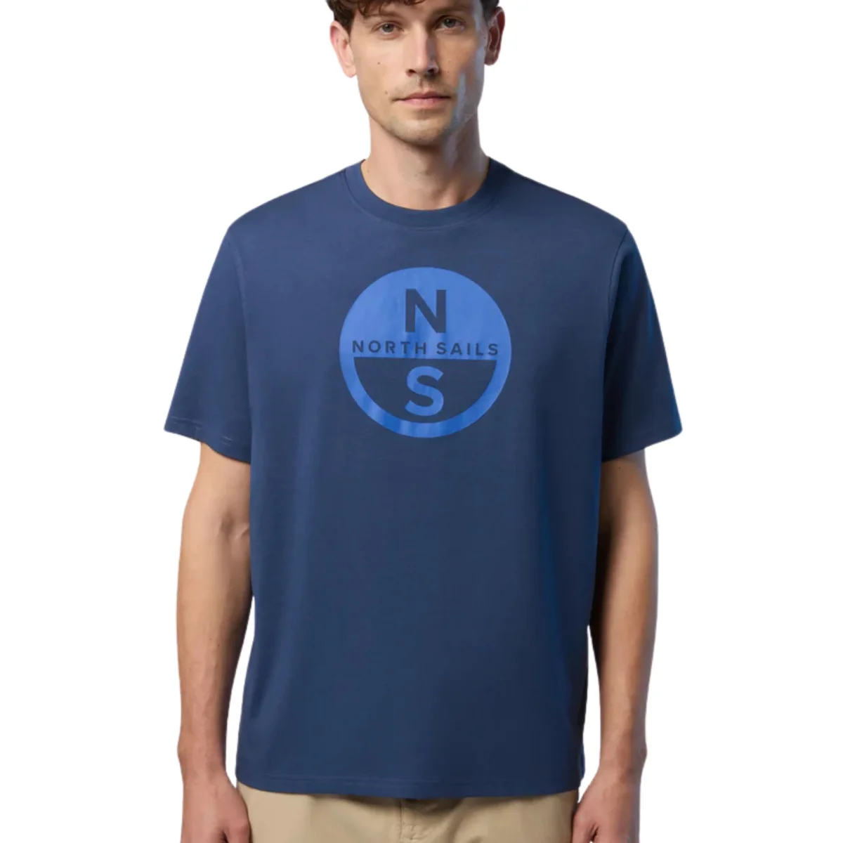 North Sails T-shirt maglia maglietta 692972 BASIC Big Logo 0787 - immagine 6