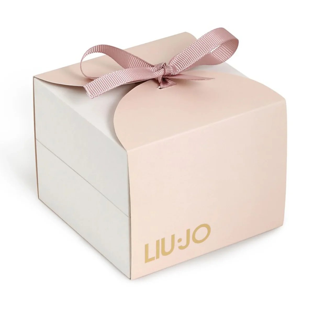 Liu Jo bracciale ORO acciaio inossidabile logo e strass 21 cm LJ2625 monogram - immagine 5