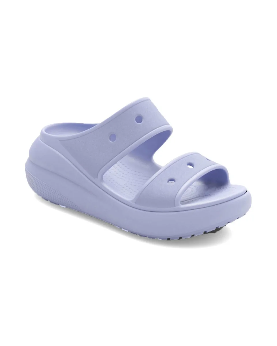 Crocs Sandali Classic Crush Poliammide Viola - immagine 3