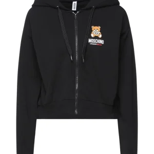 Moschino Underbear Teddy Logo Bear Cotone Nero