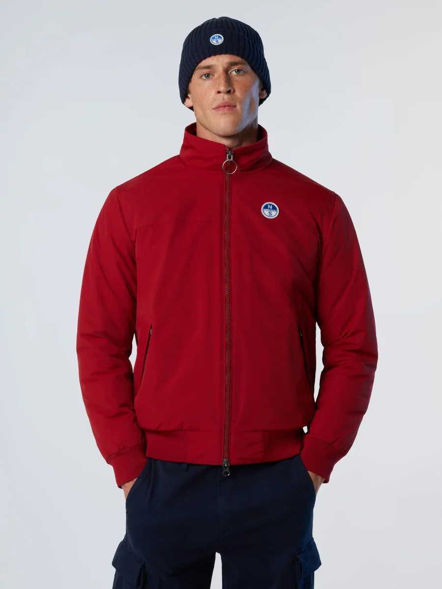 North Sails giubbotto giacca giubbino ORIGINAL SAILOR JACKET idrorepellente 603305 Rosso - immagine 4