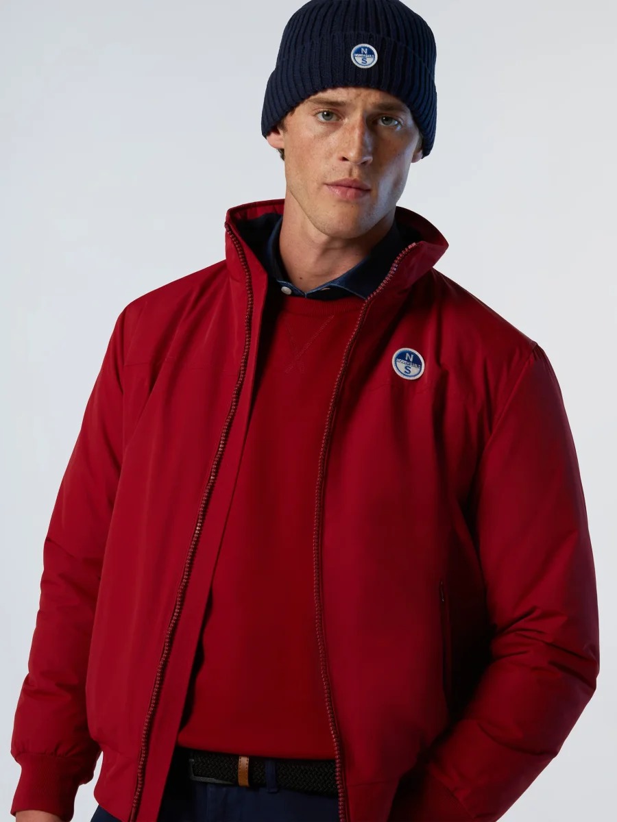 North Sails giubbotto giacca giubbino ORIGINAL SAILOR JACKET idrorepellente 603305 Rosso - immagine 8