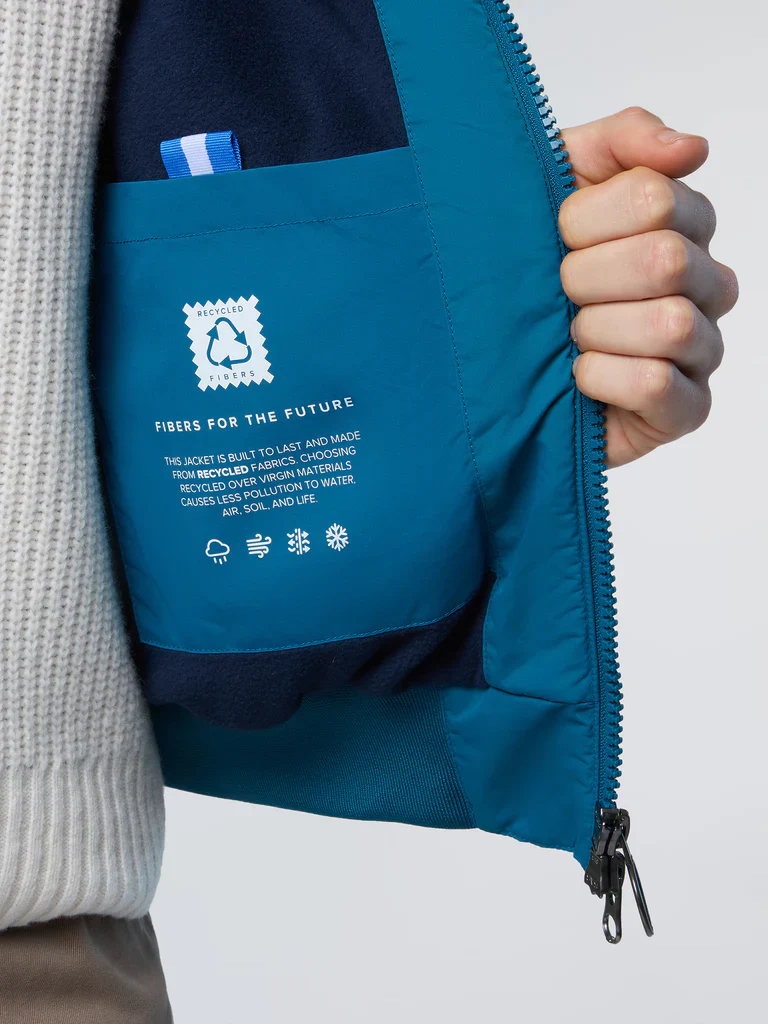 North Sails giubbotto giubbino ORIGINAL SAILOR JACKET idrorepellente 603305 0459 acqua - immagine 6