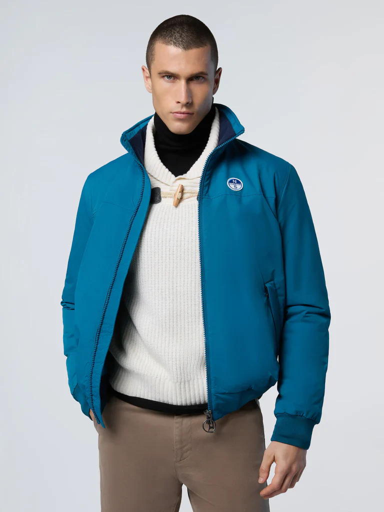 North Sails giubbotto giubbino ORIGINAL SAILOR JACKET idrorepellente 603305 0459 acqua - immagine 3