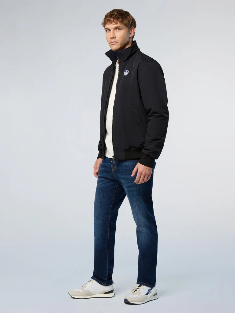 North Sails giubbotto giacca giubbino ORIGINAL SAILOR JACKET idrorepellente 603305 0999 nero - immagine 6