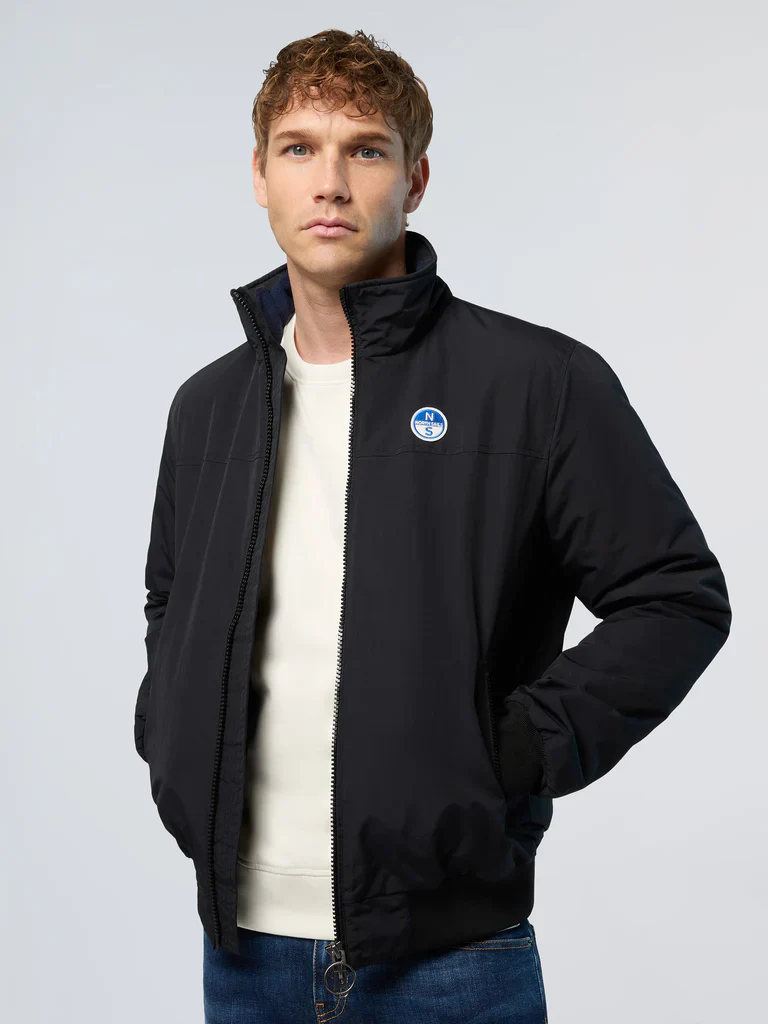 North Sails giubbotto giacca giubbino ORIGINAL SAILOR JACKET idrorepellente 603305 0999 nero - immagine 3