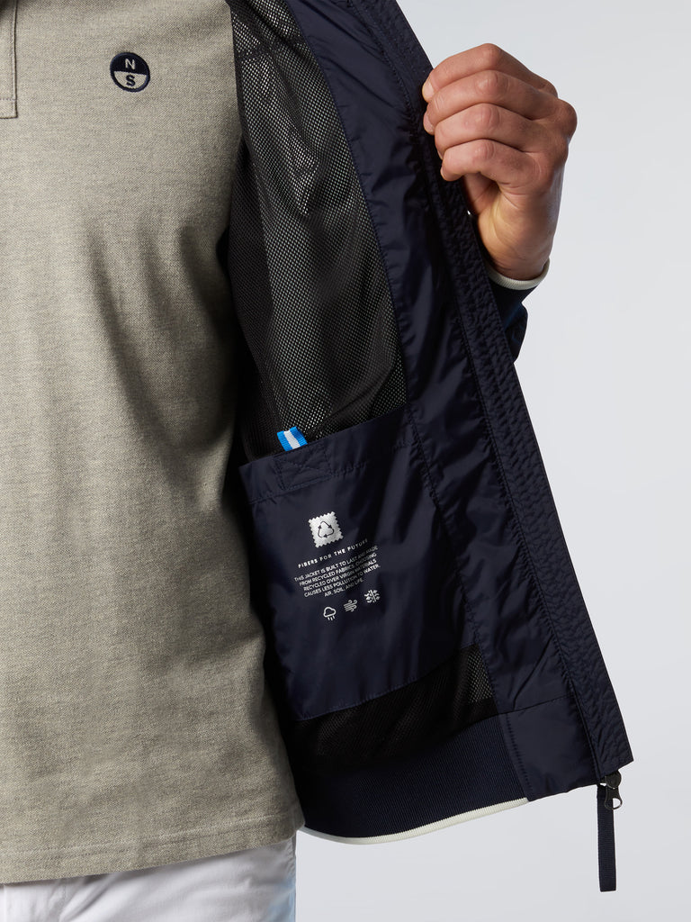 North Sails ORIGINAL SAILOR 2.0 JACKET idrorepellente blu 603349-0802 - immagine 5