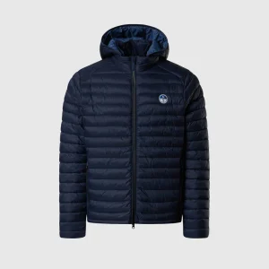 North Sails giubbotto giacca giubbino piumino leggero zephyr antivento acqua Navy blu