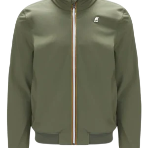 K-way Arsene Bonded Giubbotto Parka Impermeabile Verde Uomo