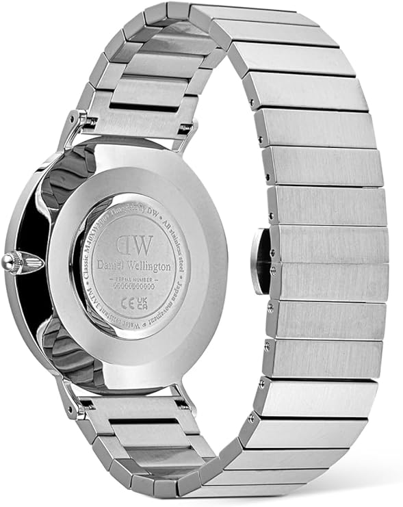 Daniel Wellington Classic Piano Link 40mm Orologio da Uomo dw00100776 - immagine 6