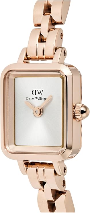 Daniel Wellington orologio donna Rose gold e bianco ARCH 3 LINK 15x18 - immagine 4