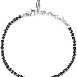 Brosway Bracciale Donna Tennis in Acciaio e Cubic Zirconia Collezione Desideri - BEI014